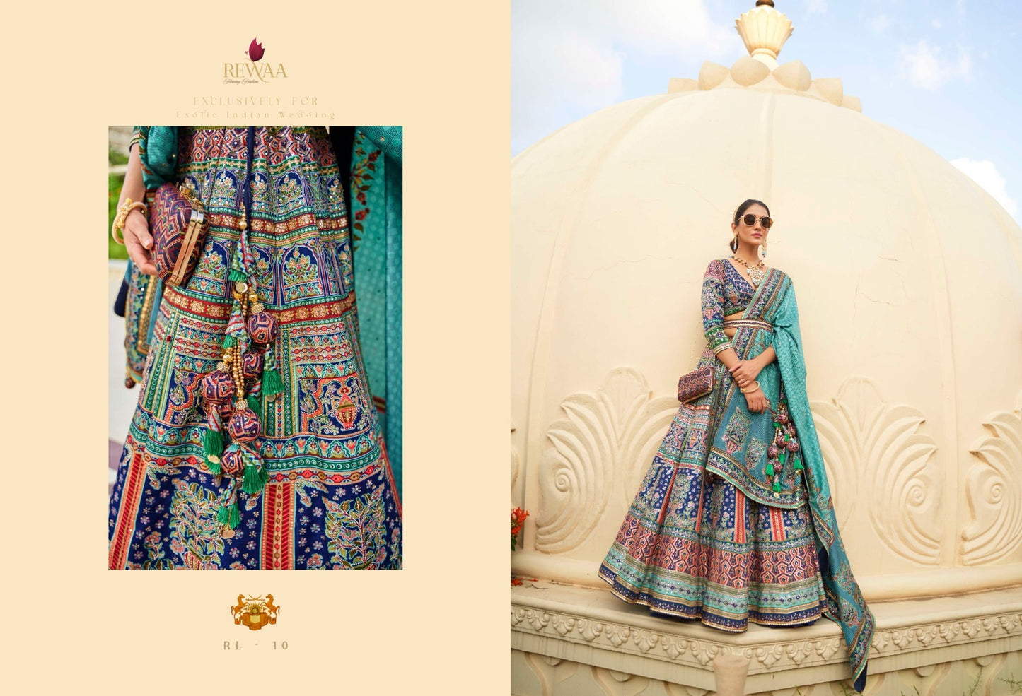 10 Hastkatha Rewaa Readymade Lehenga Choli