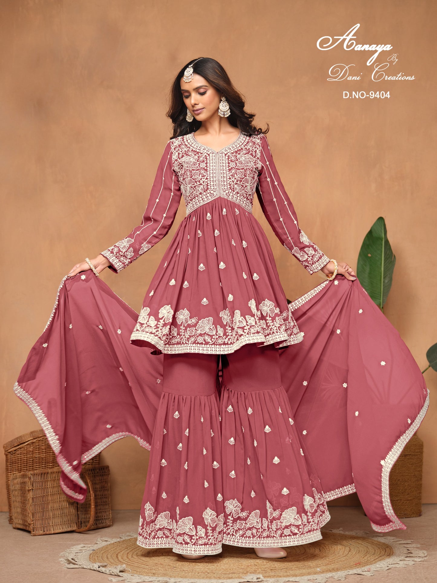 9404 Aanaya Vol 194 Dani Creation Unstitched Suits