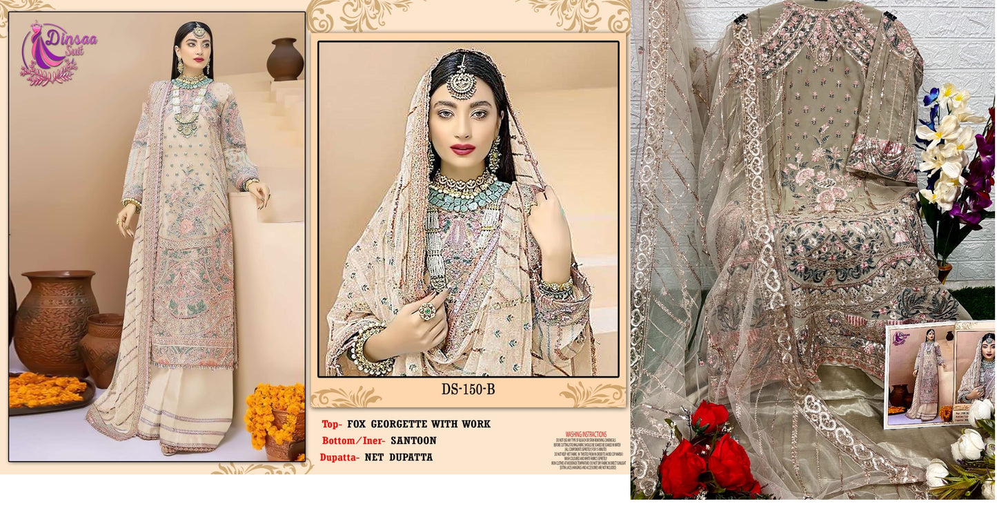 150B Dinsaa Suit Pakistani Salwar Suits