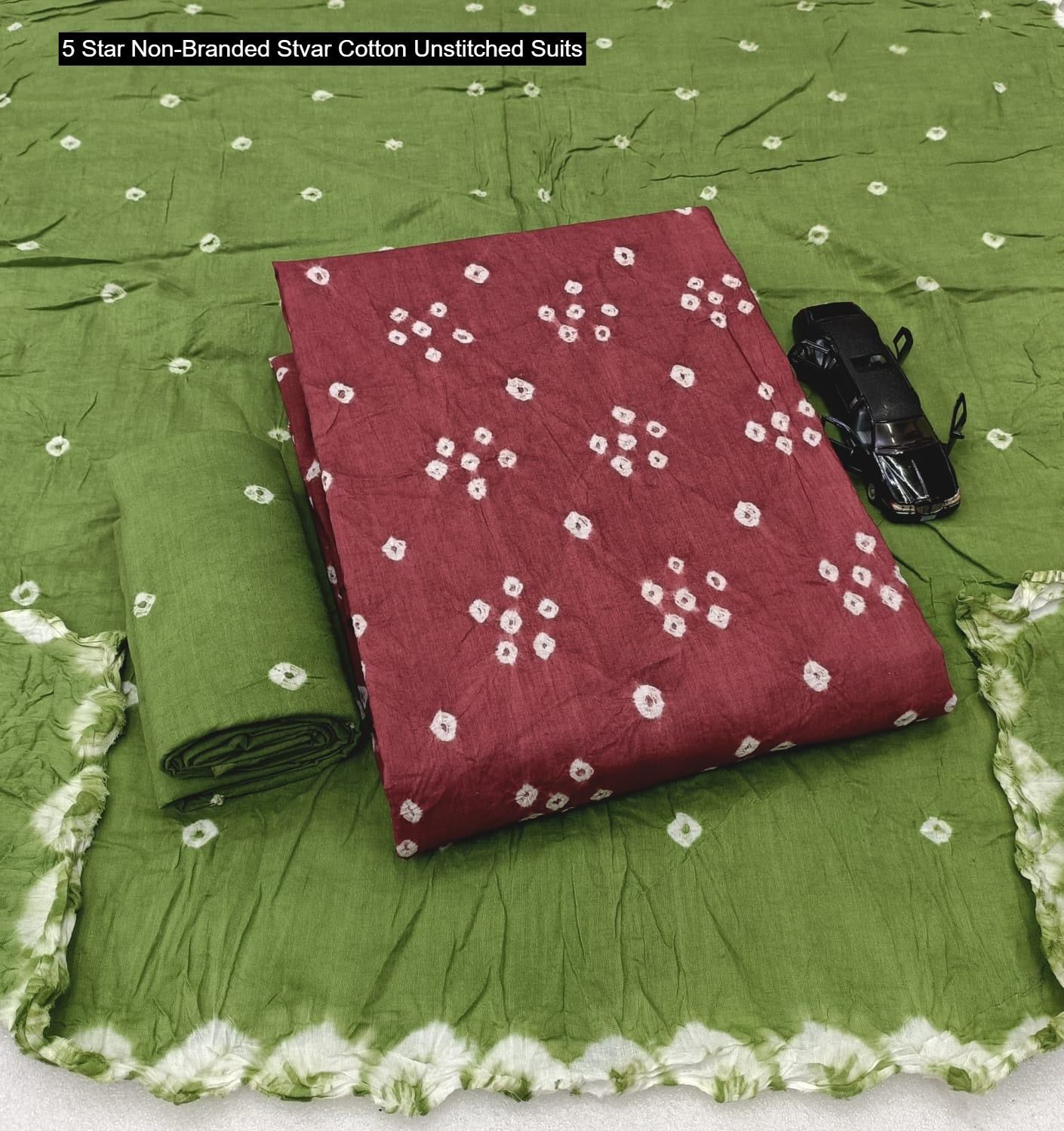 5 Star Non-Branded Stvar Cotton Unstitched Suits
