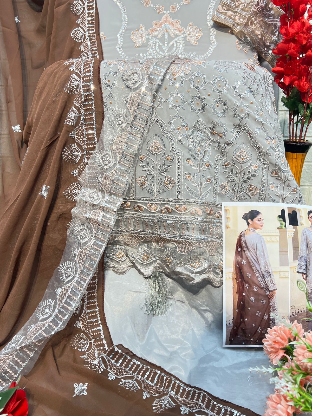 6007 Agha Noor Vol 2 Alk Embroidered Pakistani Salwar Suits