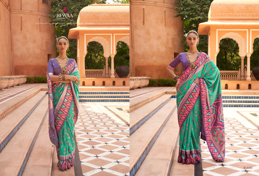 600 Shubharambh Vol 3 Rewaa Silk Sarees