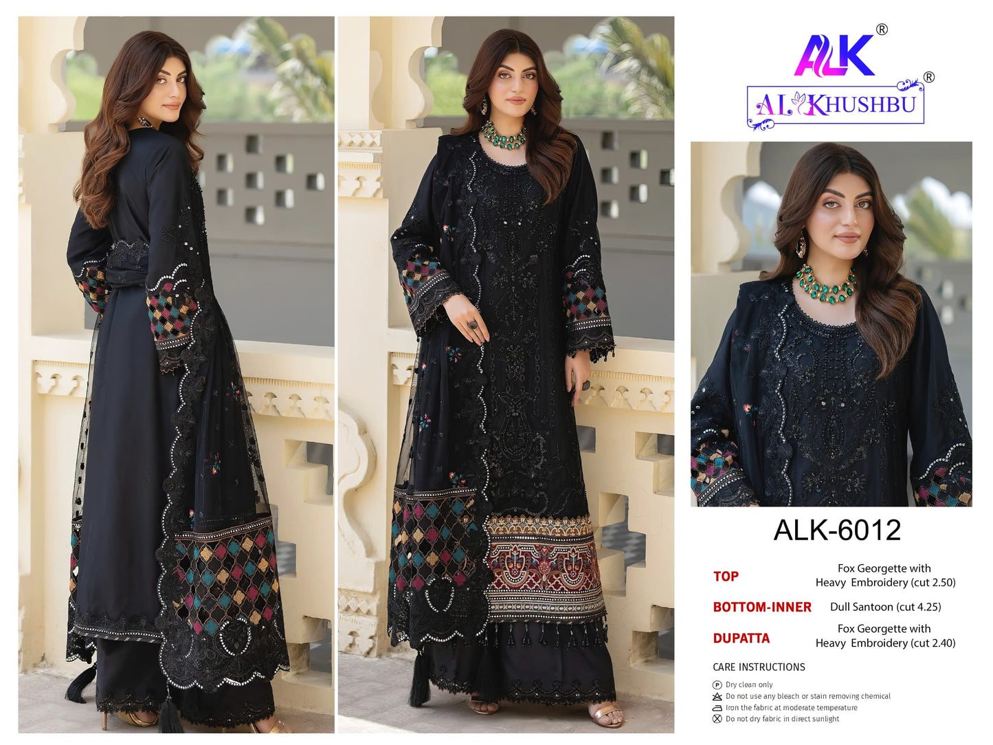 6012 Afifa Vol 4 Alk Pakistani Salwar Suits