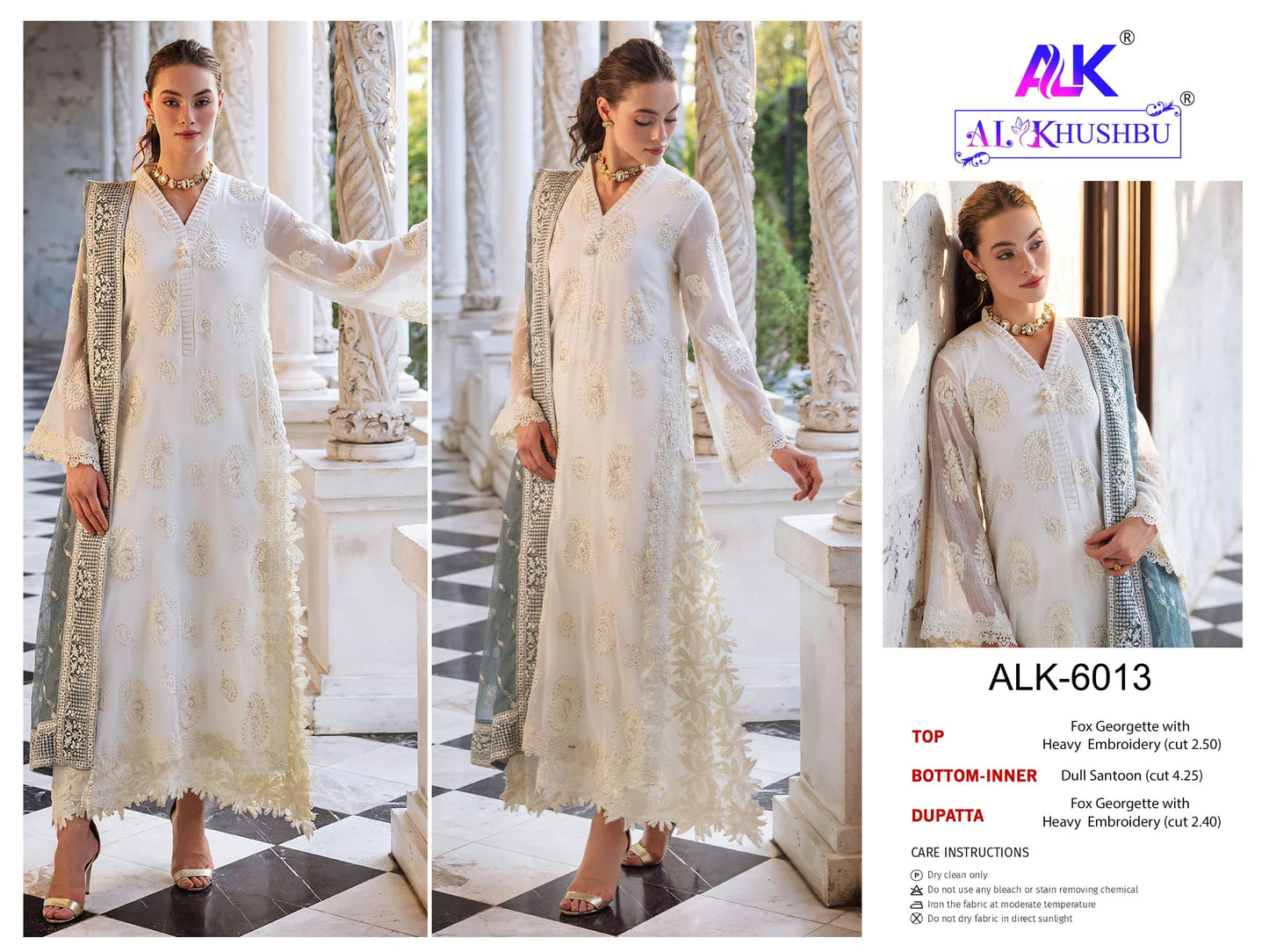 6013 Afifa Vol 4 Alk Pakistani Salwar Suits