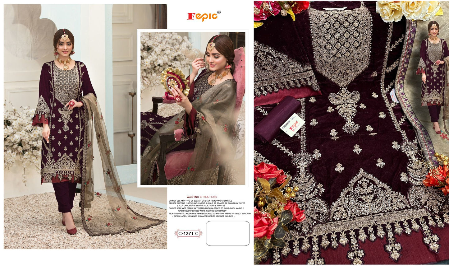 1271C Fepic Pakistani Salwar Suits