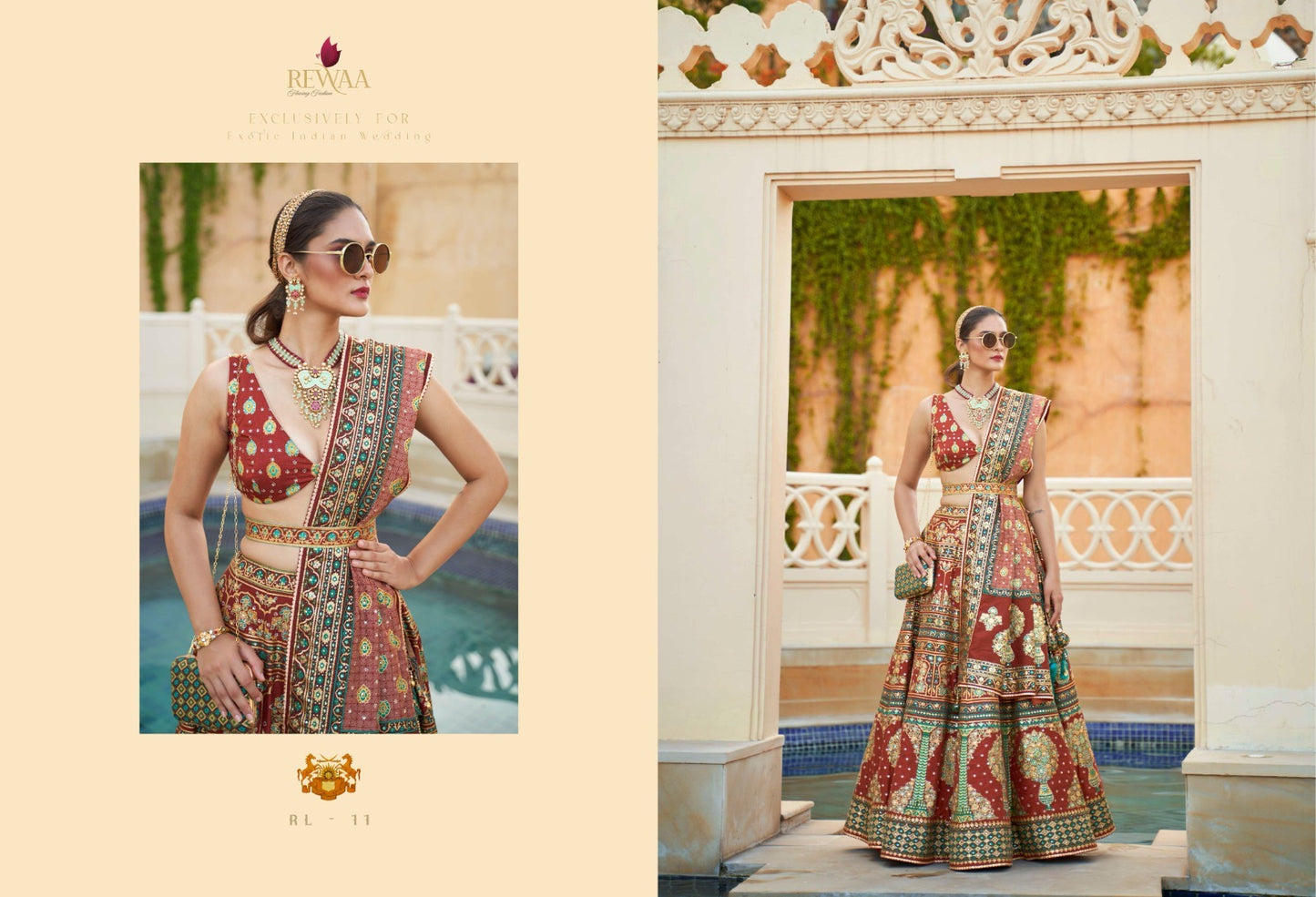 11 Hastkatha Rewaa Readymade Lehenga Choli