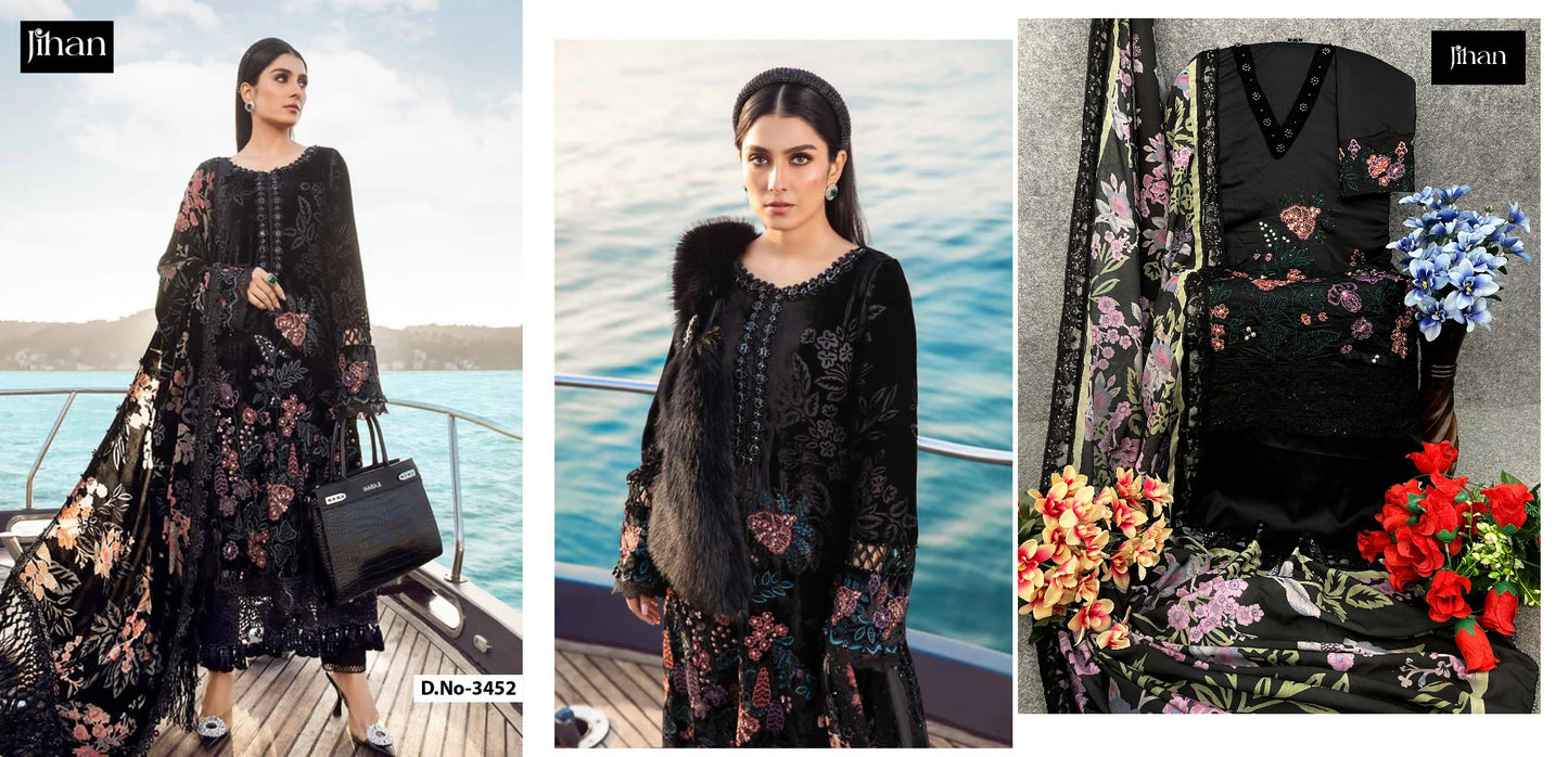 3452 Jihan Pakistani Salwar Suits