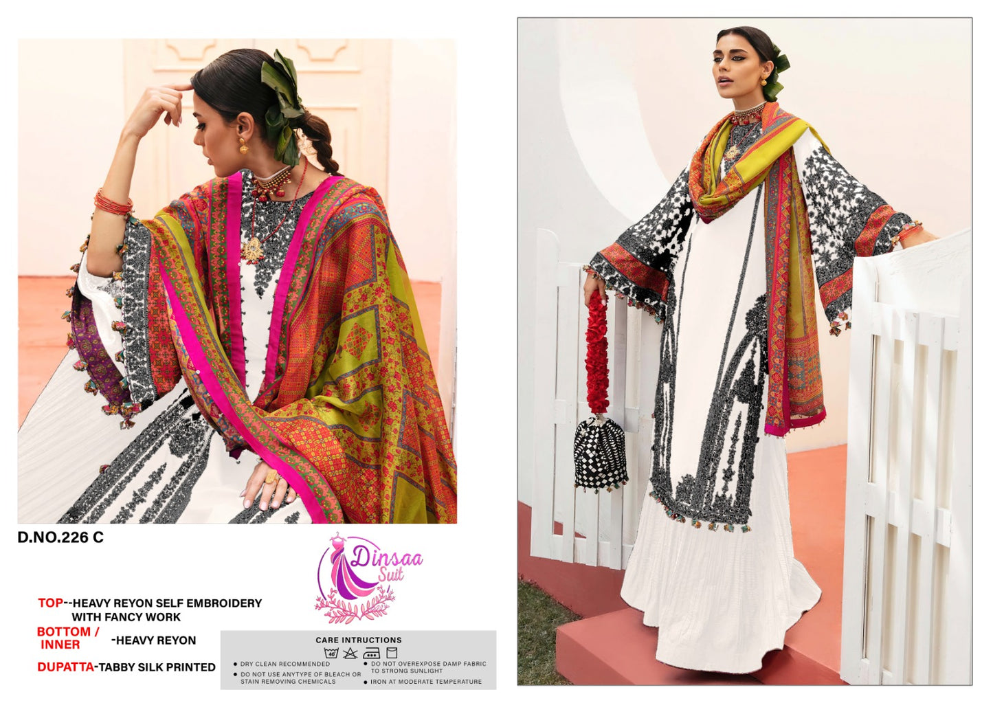 226C Dinsaa Suit Pakistani Salwar Suits