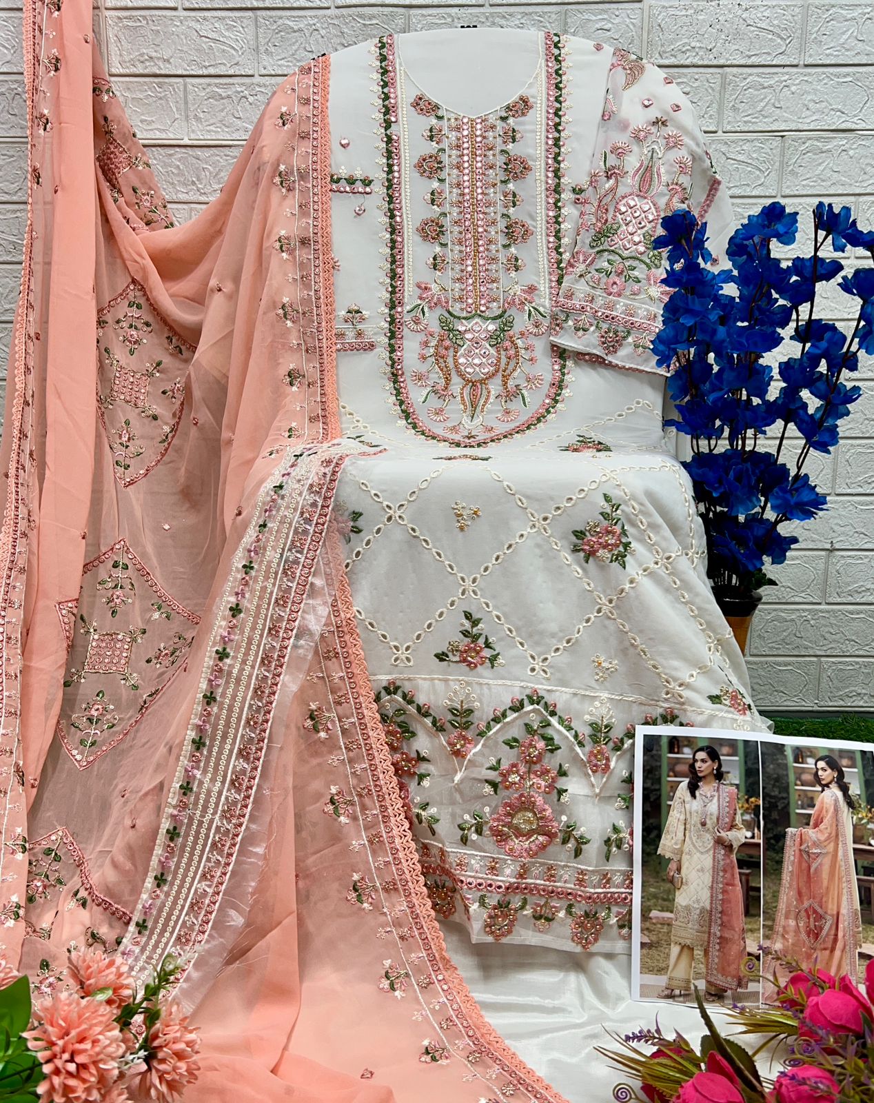 6024 Zahra Rubab Vol 2 Alk Embroidered Pakistani Salwar Suits