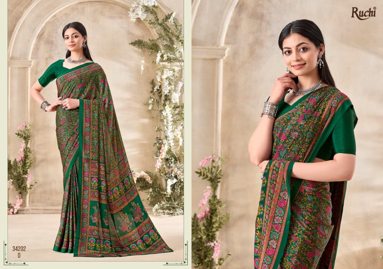 34202-D Vivanta Vol 35 Ruchi Silk Sarees