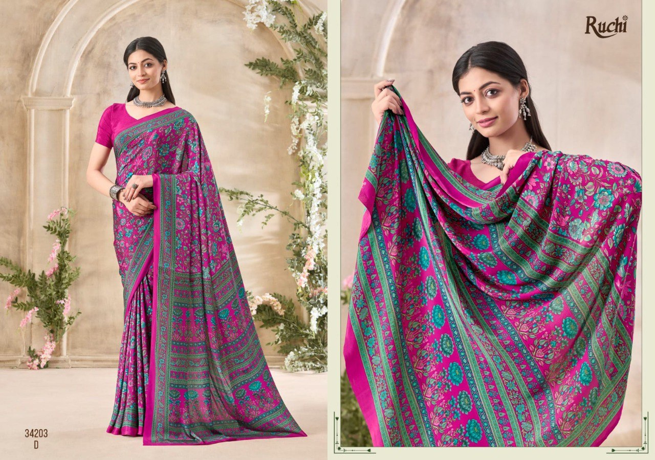 34203-D Vivanta Vol 35 Ruchi Silk Sarees