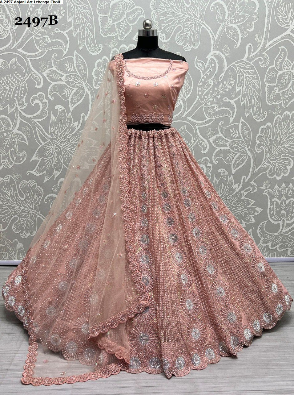 2497B Anjani Art Lehenga Choli