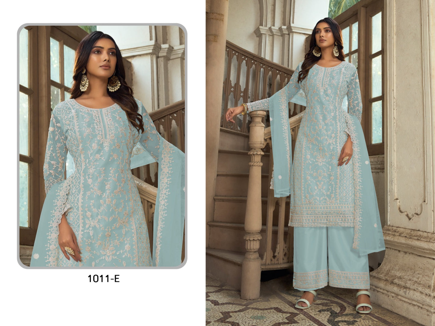 1011 E Khwaab Sabah Unstitched Suits