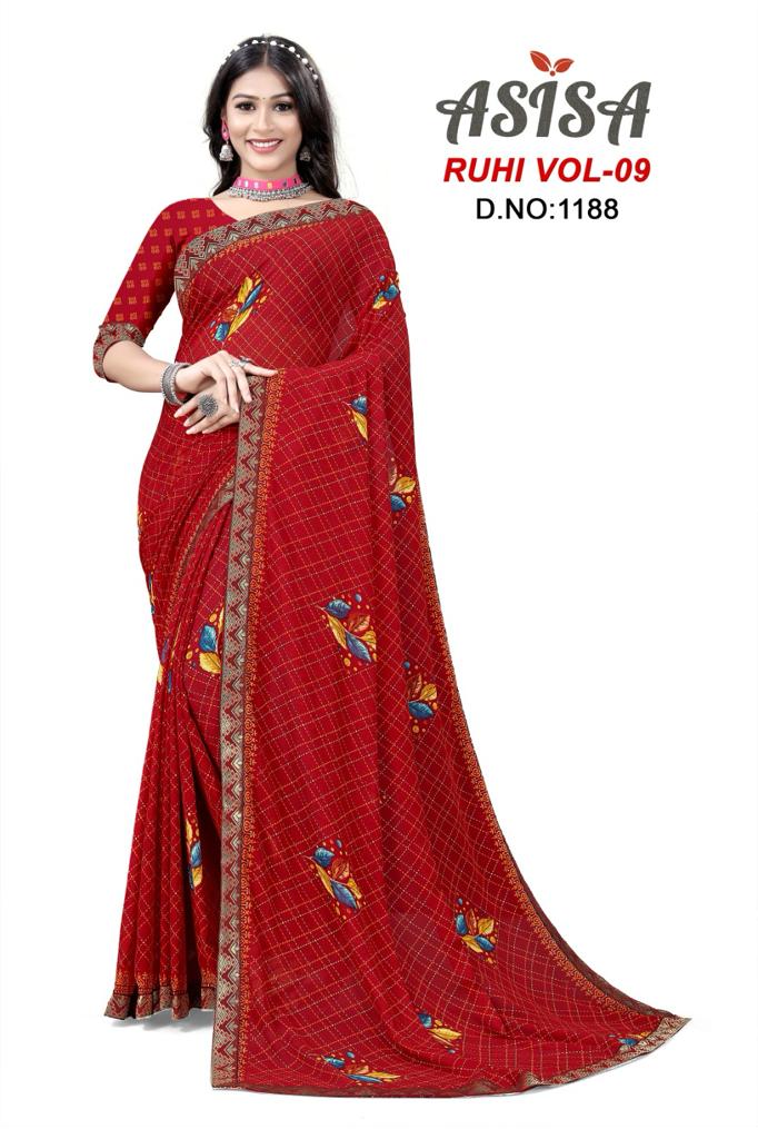 1188 Ruhi Vol 9 Asisa Sarees
