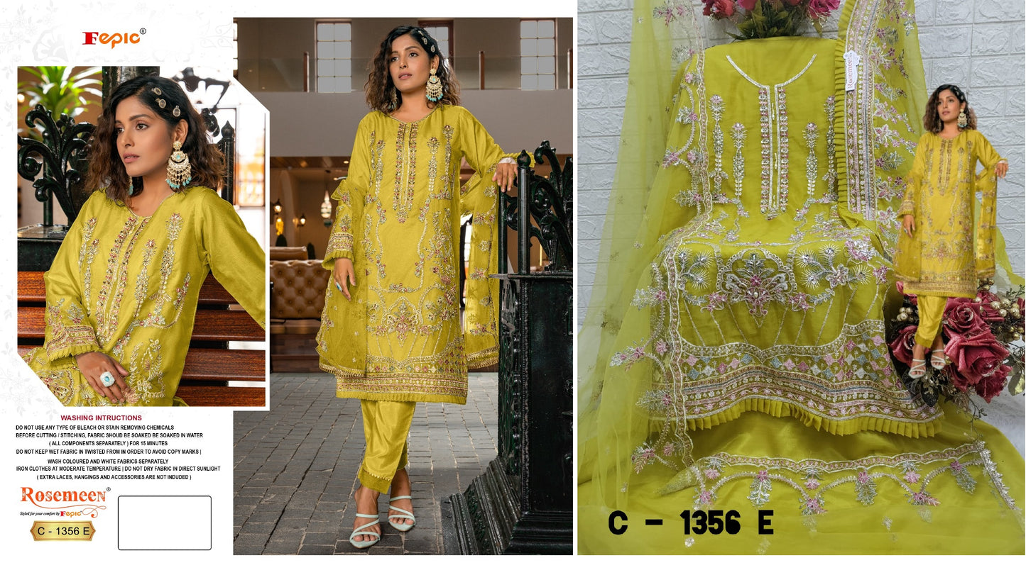 1356E Rosemeen Fepic Pakistani Salwar Suits
