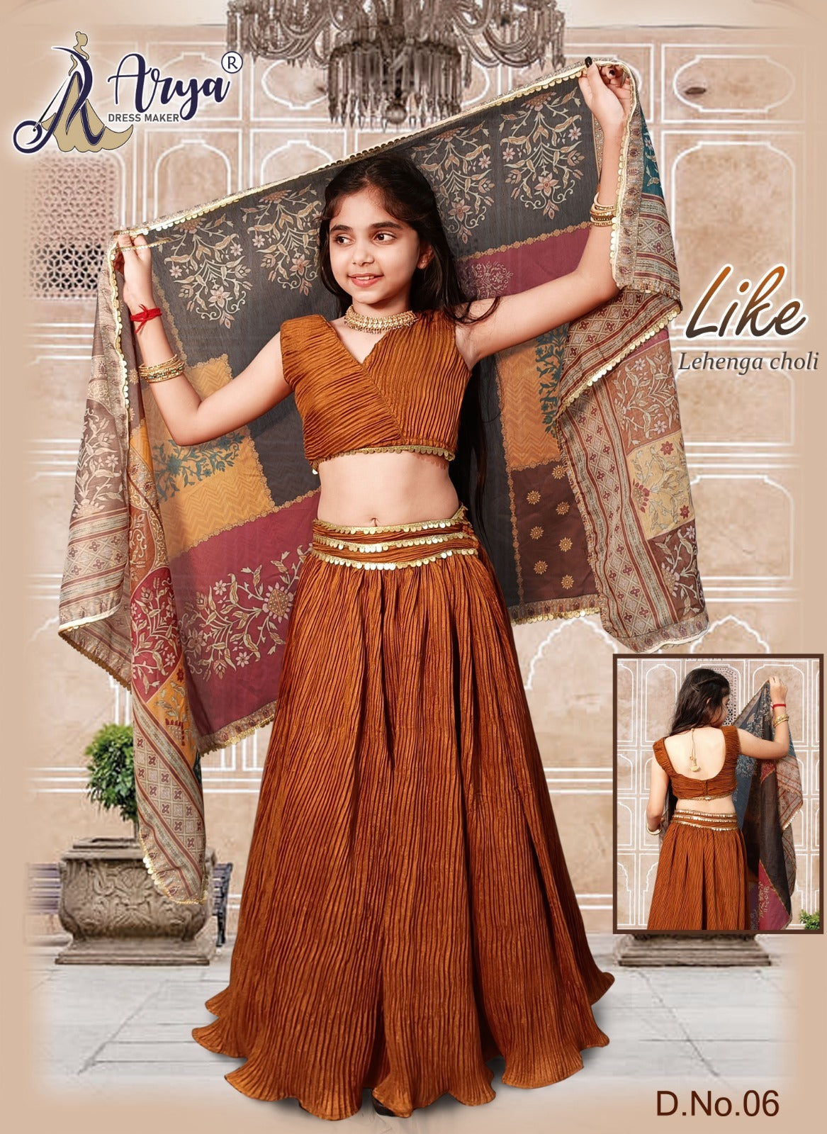 06 Like Adm Girls Lehenga Choli