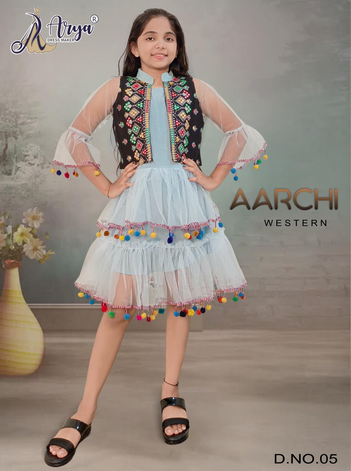 Aarchi 05 Adm Girls Western Dress