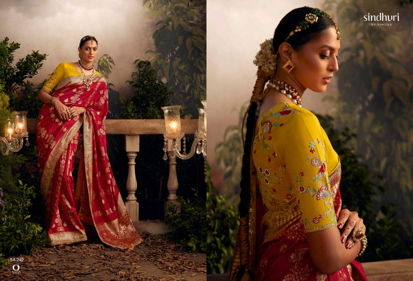 242 Radha Rani Sindhuri Sarees