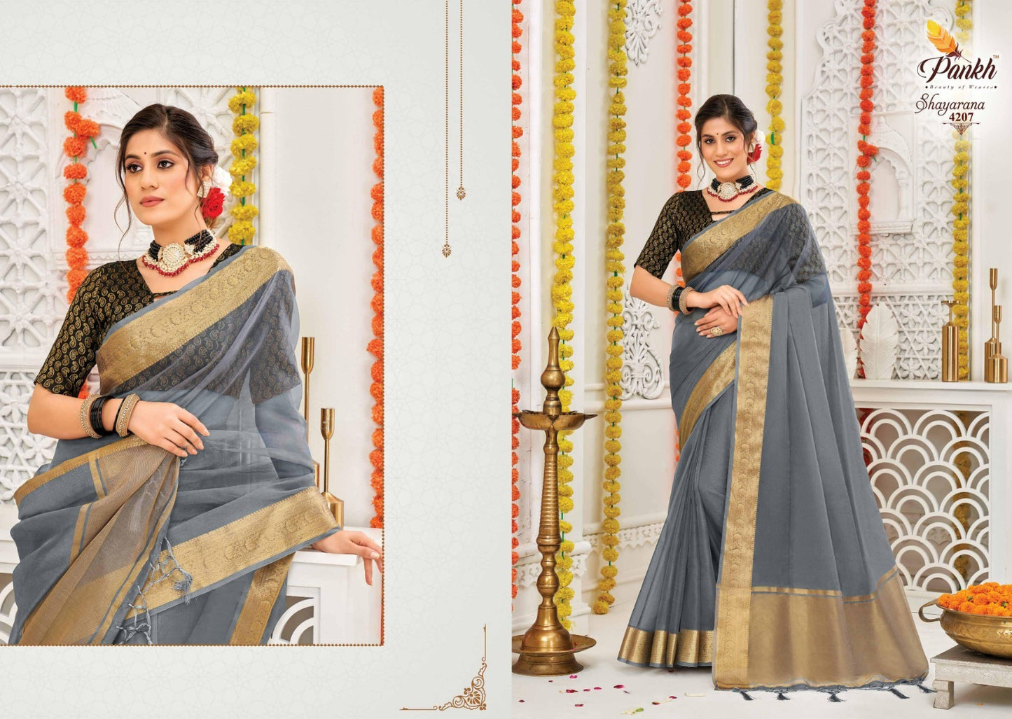 4207 Shayarana Vol 1 Pankh Sarees