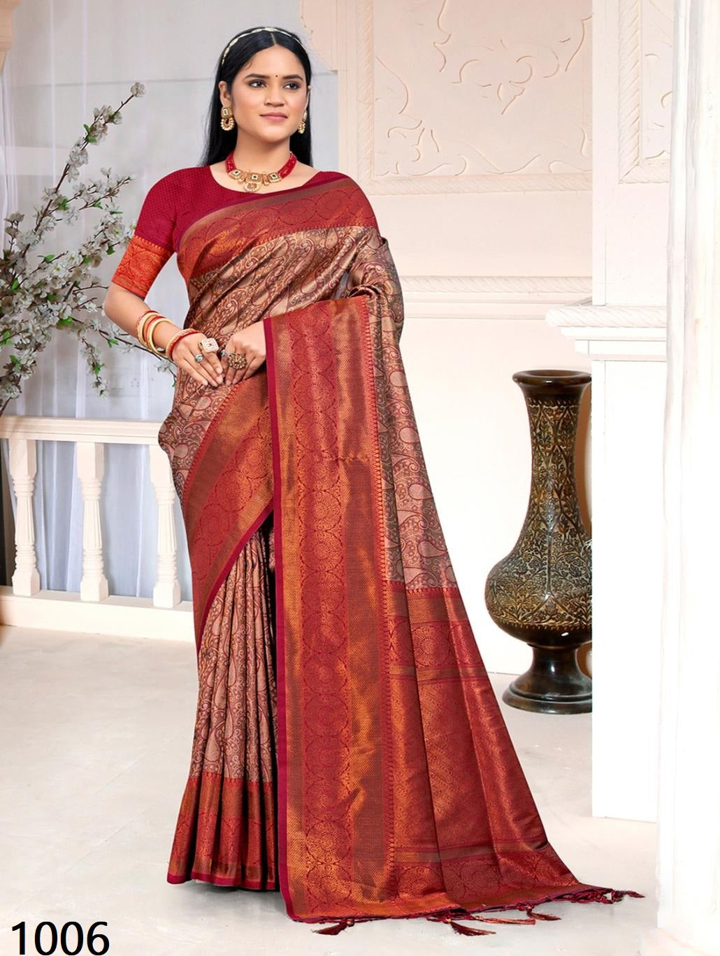 1006 Cadbury Silk Vol 8 Bunawat Sarees