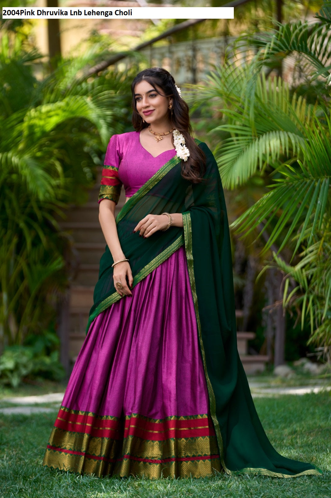 2004 Pink Dhruvika Lnb Lehenga Choli