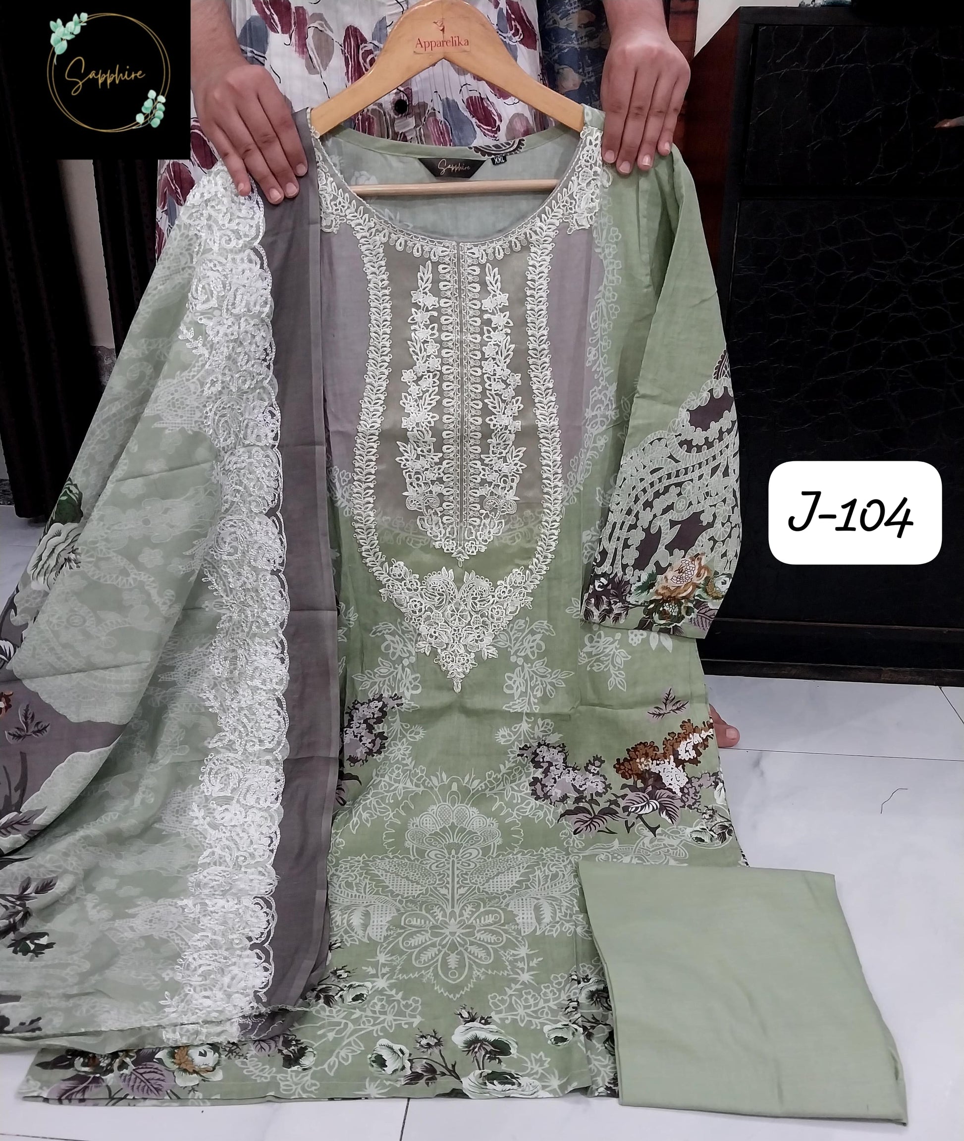 Jazmin Vol 104 Pista Sapphire Pakistani Readymade Suits