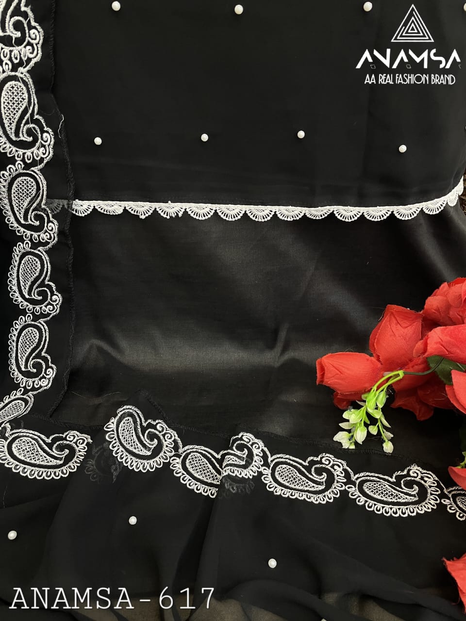 617 Anamsa Moti Work Pakistani Salwar Suits