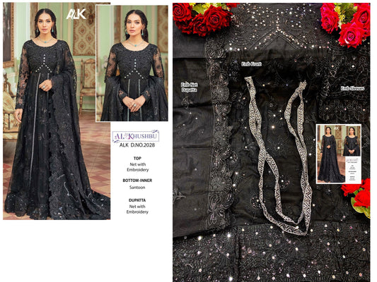 Dn 2028 Alk Pakistani Salwar Suits