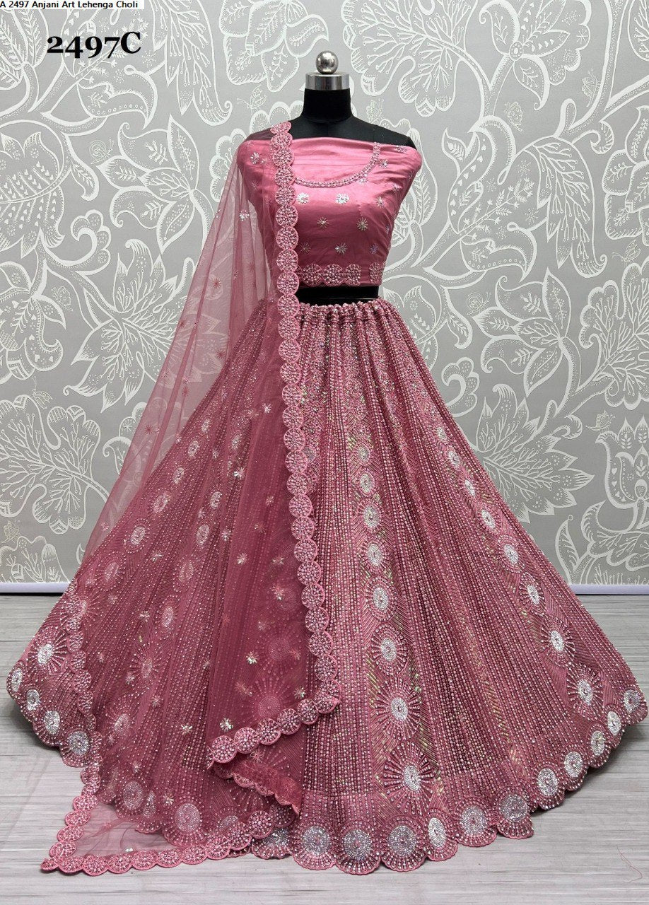 2497C Anjani Art Lehenga Choli