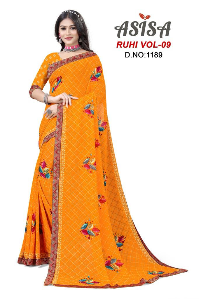 1189 Ruhi Vol 9 Asisa Sarees