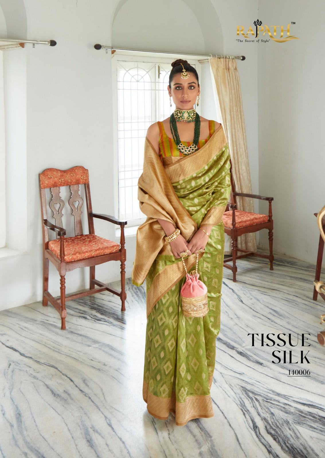 140006 Kruti Rajpath Sarees