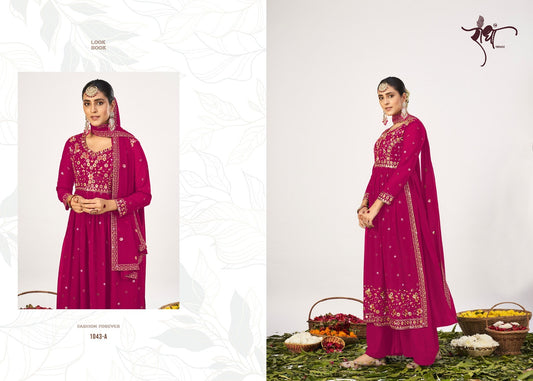 1043A Nayra Vol 2 Radha Unstitched Suits
