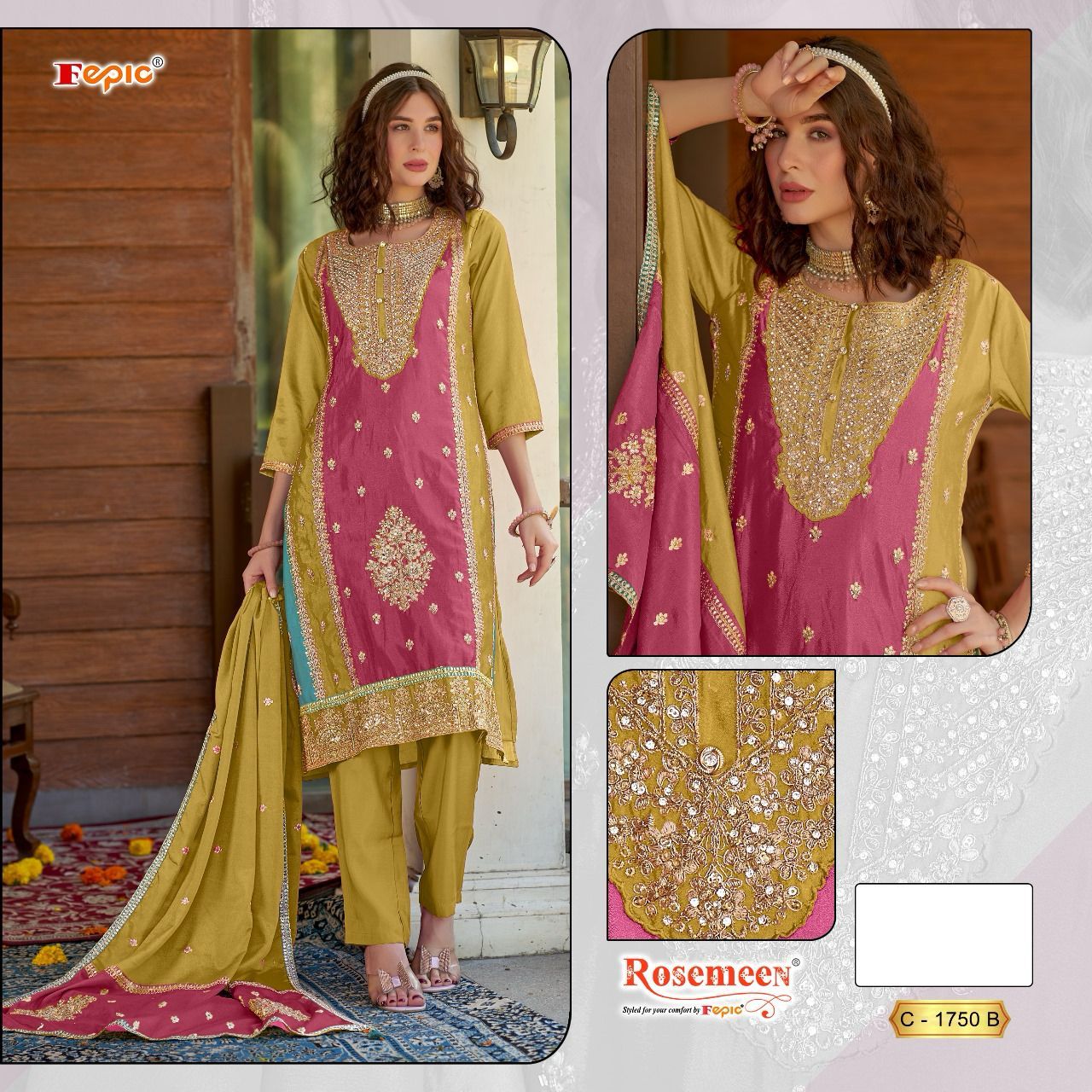 1750B Fepic Pakistani Salwar Suits