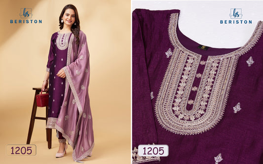 1205 Vol 12 Beriston Unstitched Suits