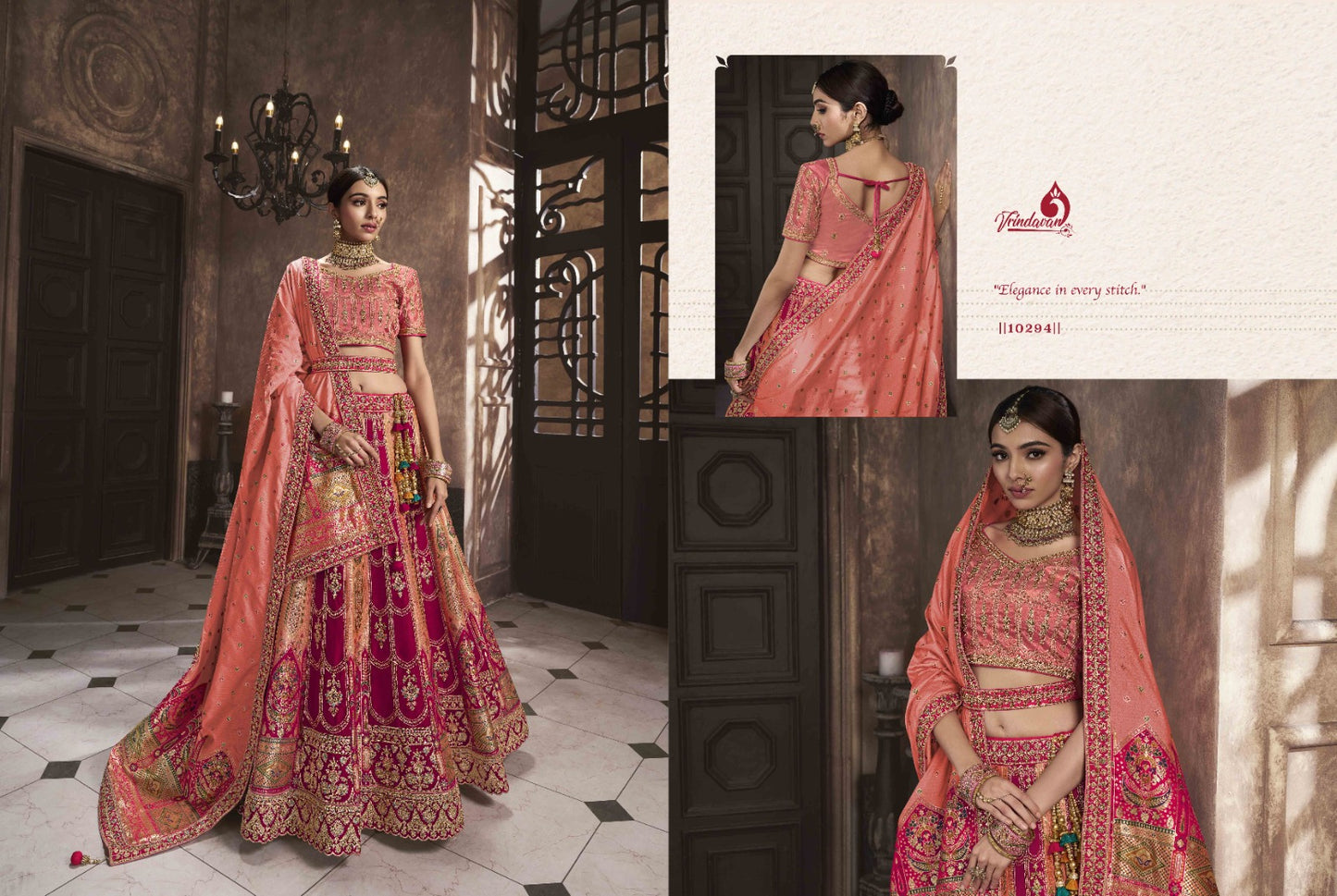 10294 Vrindavan Vol 49 Royal Lehenga Choli