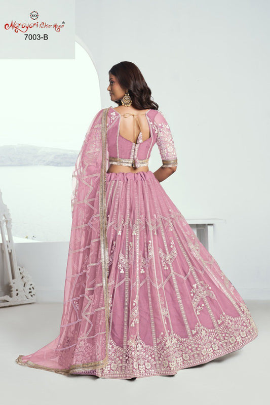 7003B Chandrakala Vol 1 Narayani Fashion House Butterfly Net Lehenga Choli