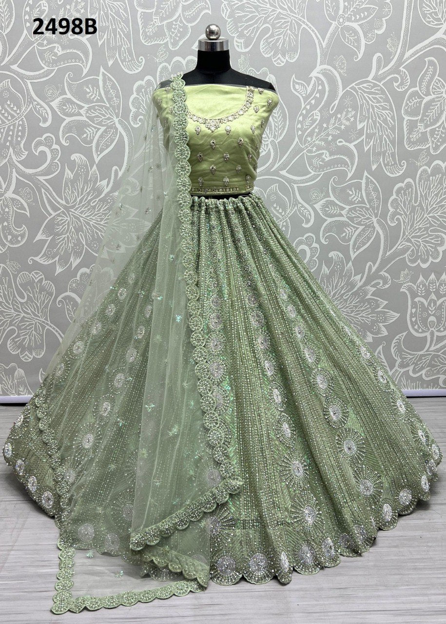 2498B Anjani Art Lehenga Choli