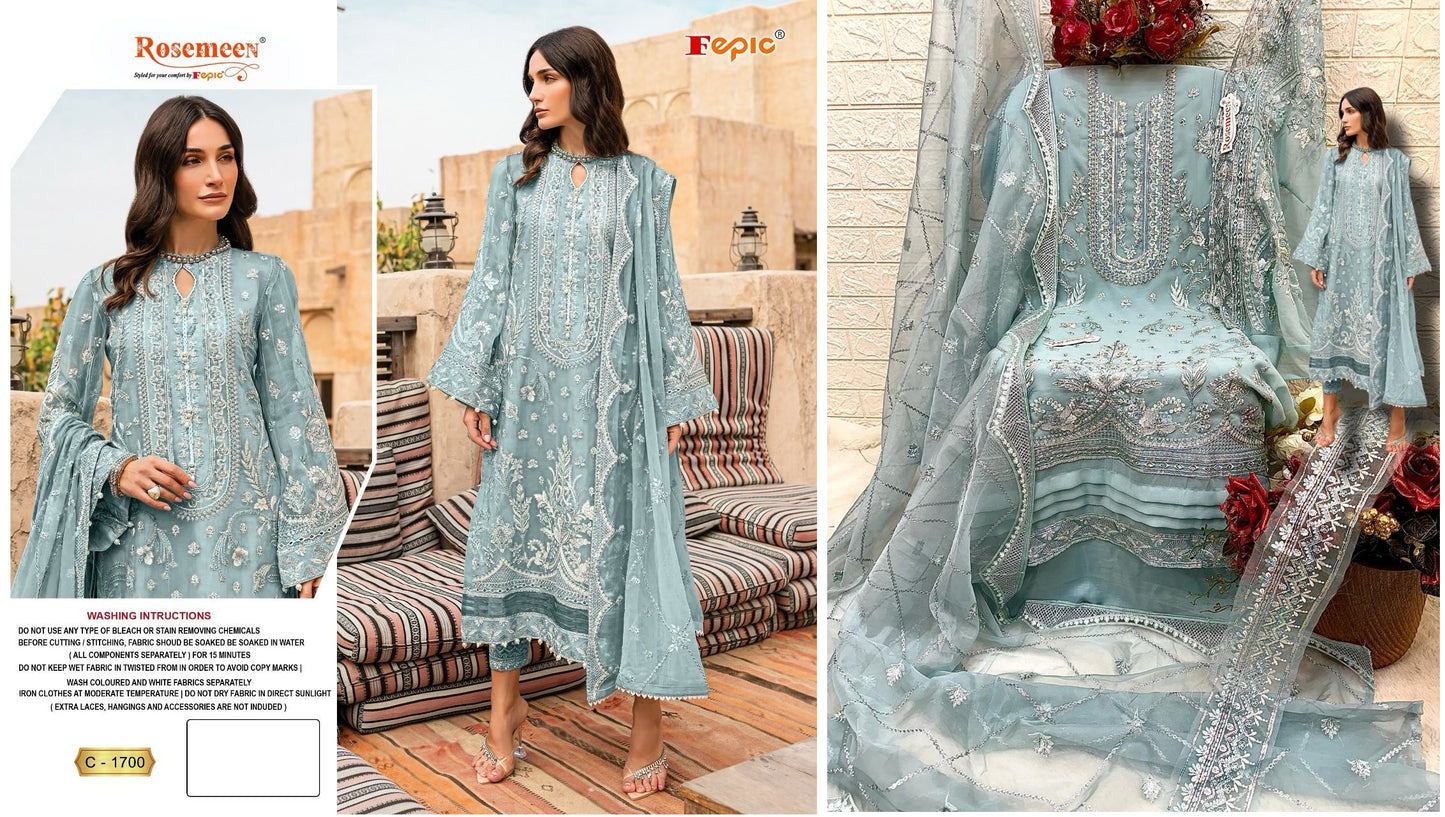 1700 Fepic Pakistani Salwar Suits