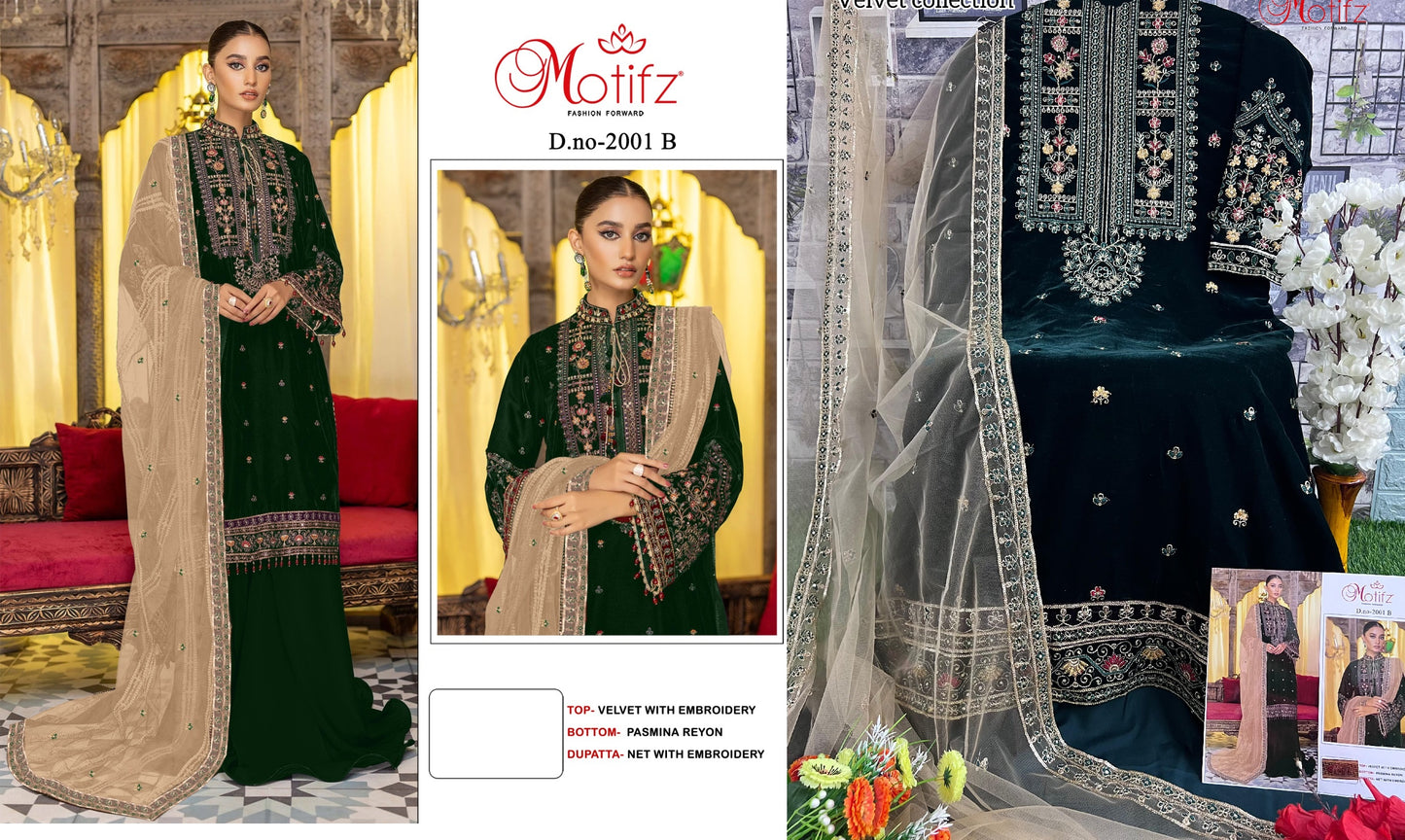 2001B Motifz Pakistani Salwar Suits