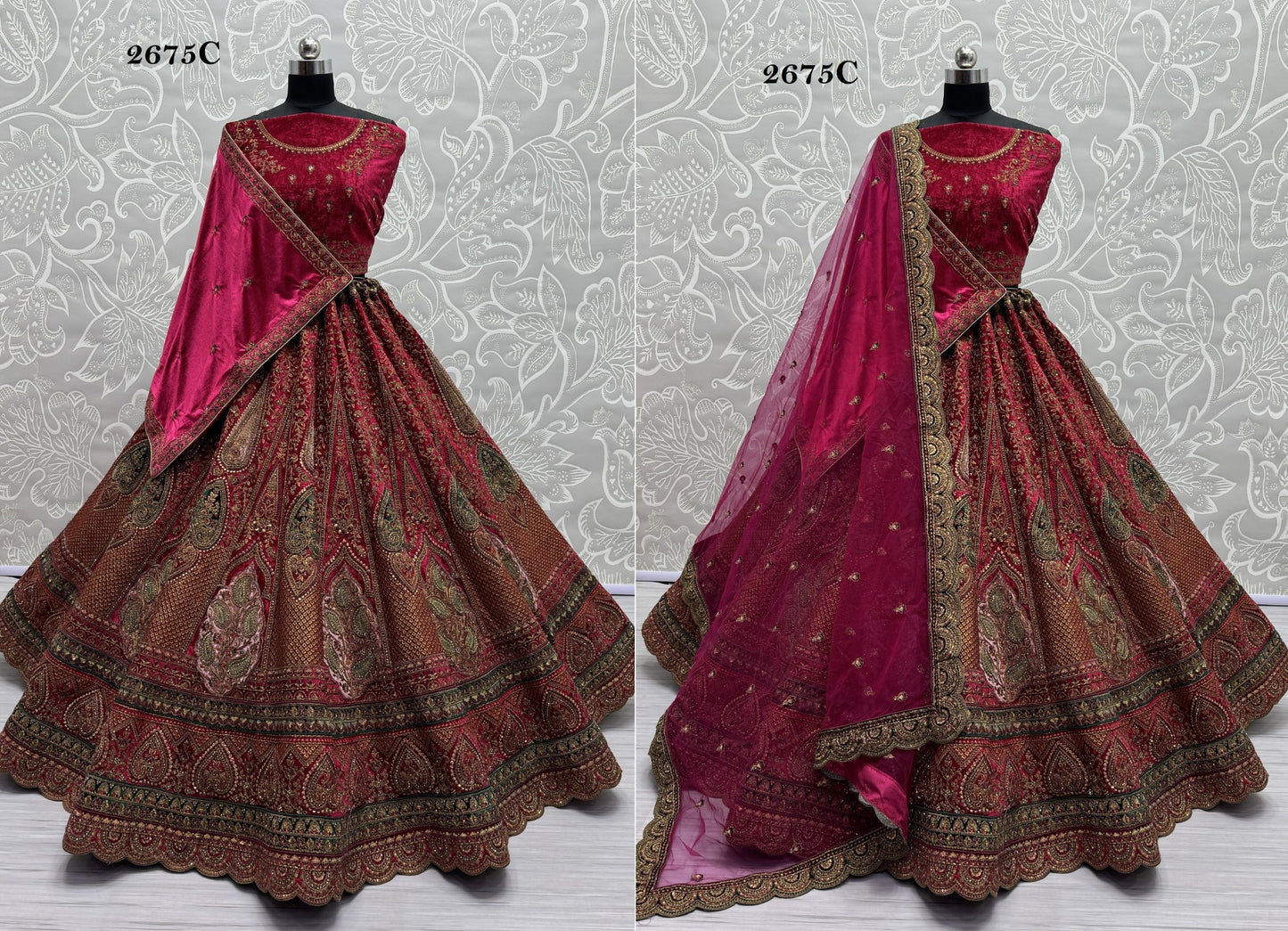 2675C Anjani Art Lehenga Choli