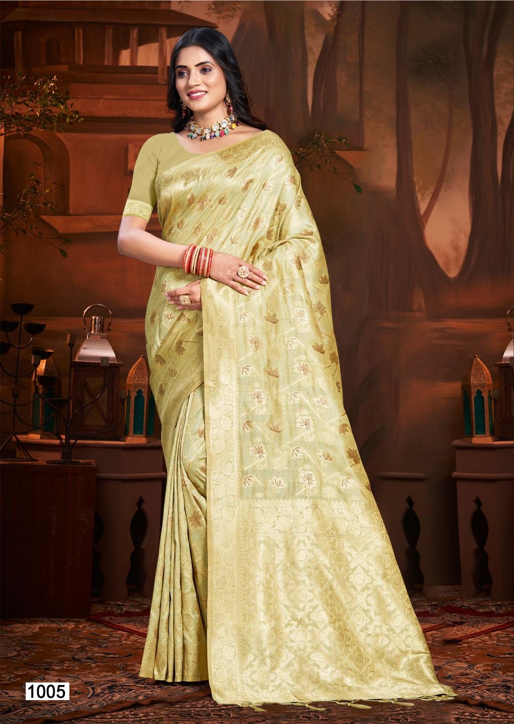 1005 Anubhuti Silk Vol 2 Bunawat Sarees