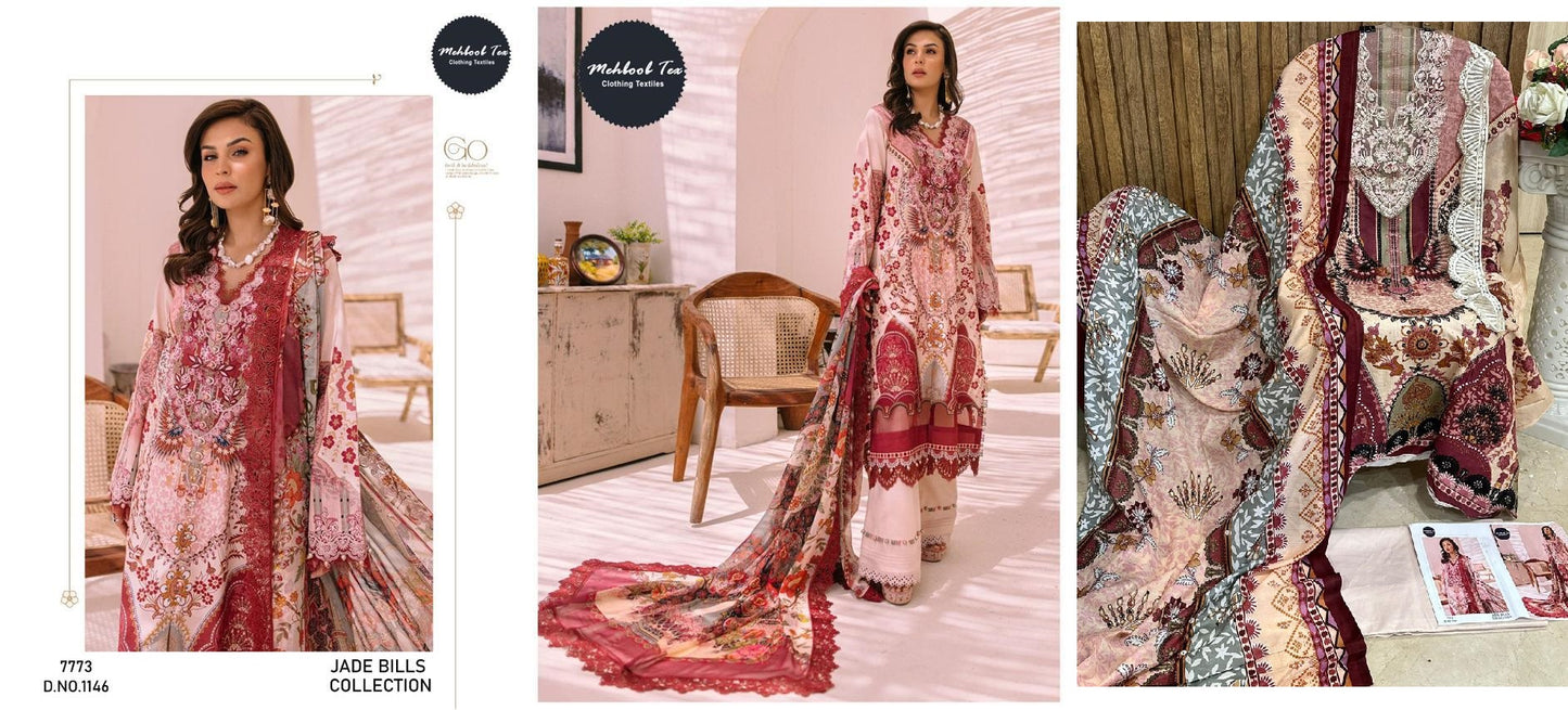 1146 Mehboob Tex Pakistani Salwar Suits