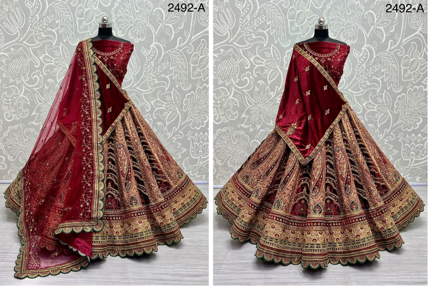 2492-A Anjani Art Lehenga Choli