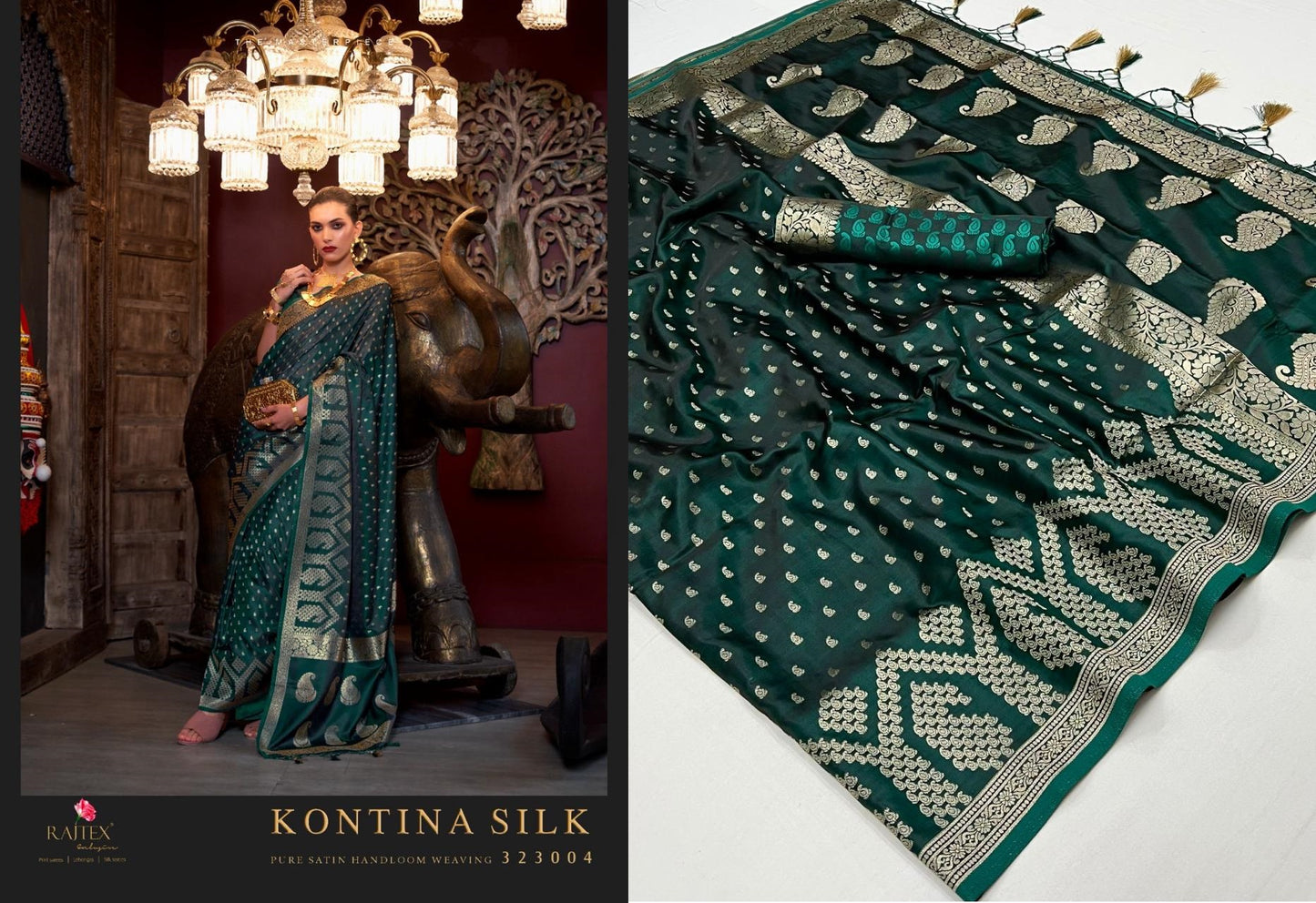 323004 Kontina Rajtex Sarees