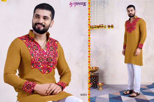 6053 Vol 5 Shubhvastra Mens Kurta