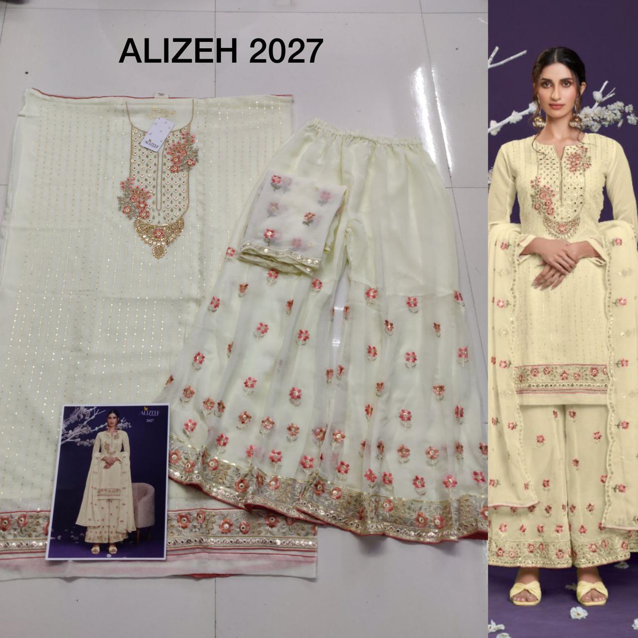 2027 Zaida Vol 7 Alizeh Unstitched Suits