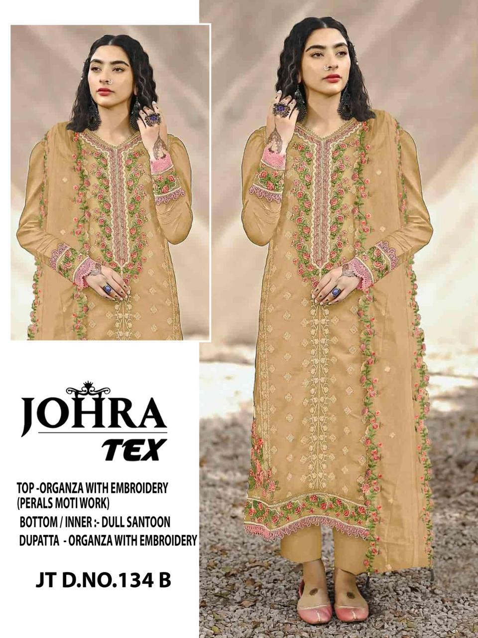 134B Johra Tex Pakistani Salwar Suits