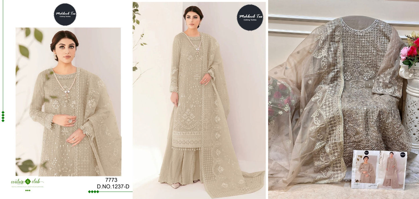 1237D Mehboob Tex Pakistani Salwar Suits
