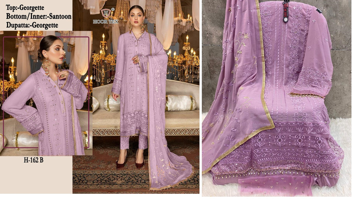 162B Hoor Tex Pakistani Salwar Suits