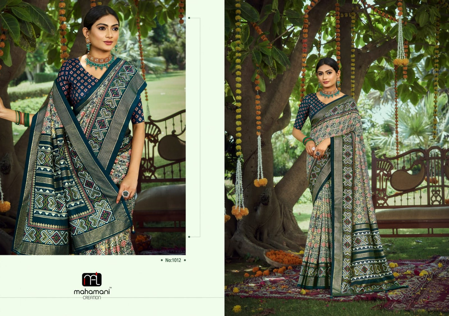1012 Devika Mahamani Creation Sarees